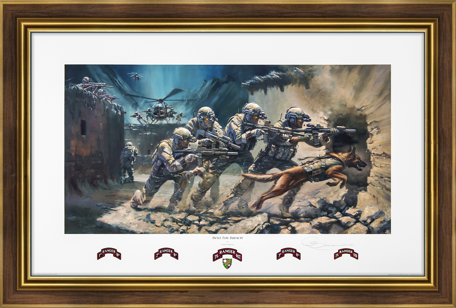 Army Ranger Art | 75th Ranger Regiment | Spartan Military Prints