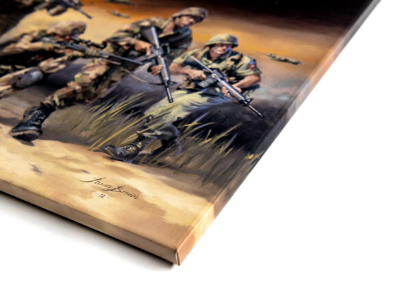 Stuart Brown Signed Military Art Print