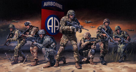Army Airborne Wall Art